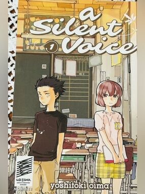 A Silent Voice Vol. 1 English Manga Yoshitoki Oima 2015 Kodansha Comics